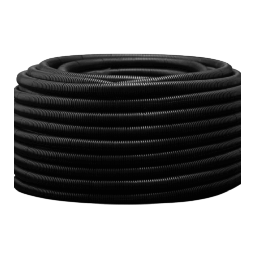ท่ออ่อน ลายลูกฟูก UPC 1132CM เส้นผ่านศูนย์กลาง 32 มม. ยาว 50 ม. สีดํา_0